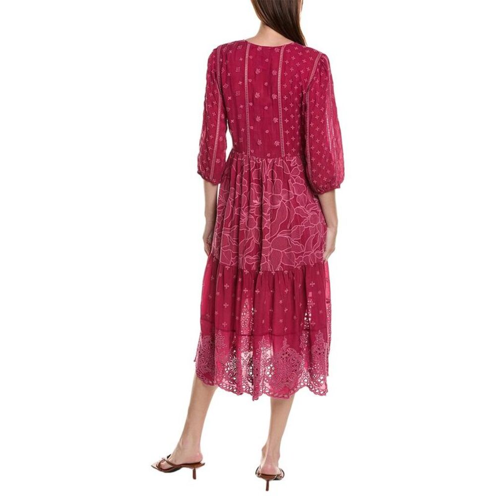 Johnny Was Gracie Midi Dress - Picture 2 of 3